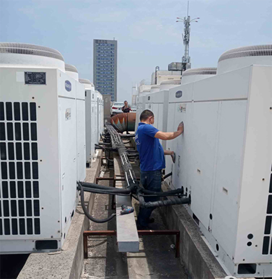 姜堰中央空调制热和不制冷系统维修方法